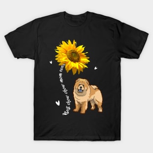 Best Chow Chow Mom Ever Sunflower T-Shirt